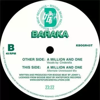 Виниловая пластинка Baraka - Million And One