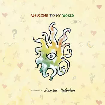 Виниловая пластинка Daniel Johnston - WELCOME TO MY WORLD (TRANSLUCENT PINK & COKE BOTTLE CLEAR VINYL)