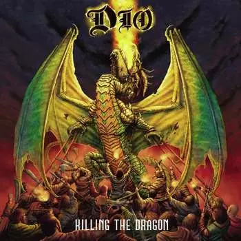 Виниловая пластинка Dio - Killing The Dragon (ограниченное издание, красно-оранжевый винил)