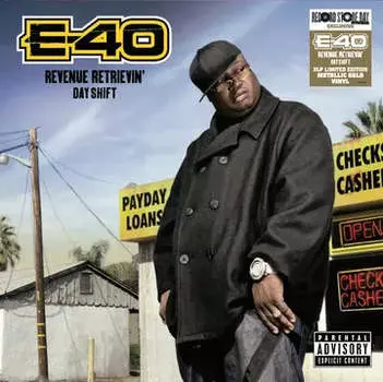 Виниловая пластинка E-40 - Revenue Retrievin' - Day Shift (Metallic Gold Vinyl)