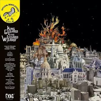 Виниловая пластинка King Gizzard & the Lizard Wizard - Live In Paris