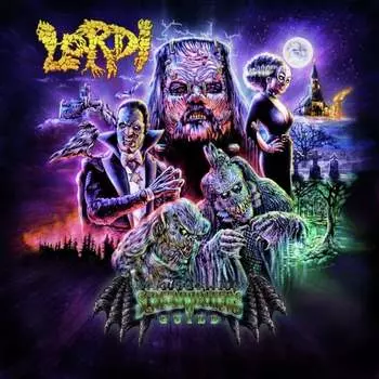 Виниловая пластинка Lordi - Screem Writers Guild (прозрачный винил и синий мрамор)