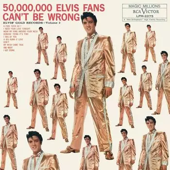 Виниловая пластинка LP 50,000,000 Elvis Fans Can't Be Wrong - Elvis Presley