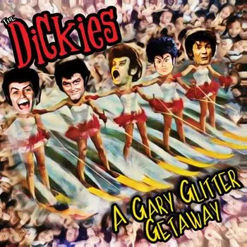 Виниловая пластинка LP A Gary Glitter Getaway / I Want To Hold Your Hand [Blue Vinyl] (7") - The Dickies
