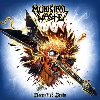Виниловая пластинка LP Electrified Brain [Blue Marble Vinyl] - Municipal Waste