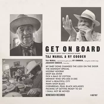 Виниловая пластинка LP Get On Board: The Songs Of Sonny Terry & Brownie McGhee - Taj Mahal, Ry Cooder