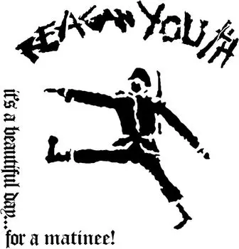 Виниловая пластинка LP It's A Beautiful Day...For A Matinee! [Black/White Vinyl] - Reagan Youth