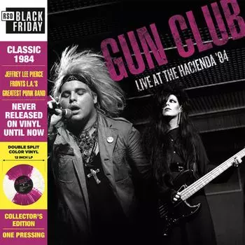 Виниловая пластинка LP Live At The Hacienda '84 [Black Friday Purple & White Vinyl] - The Gun Club