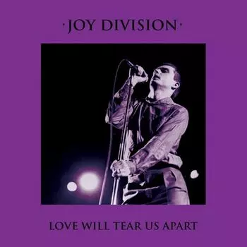 Виниловая пластинка LP Love Will Tear Us Apart / Leaders Of Men [Purple/Black Splatter Vinyl] (7") - Joy Division