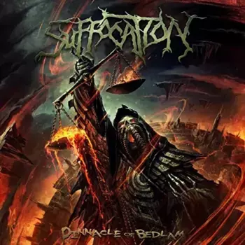 Виниловая пластинка LP Pinnacle Of Bedlam [Yellow/Black Corona Vinyl] - Suffocation