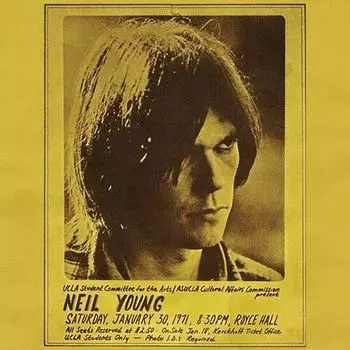 Виниловая пластинка LP Royce Hall, January 30, 1971 - Neil Young