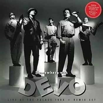Виниловая пластинка LP Somewhere With Devo: Live At The Palace 1988 + Remix Set [Yellow Vinyl] - Devo