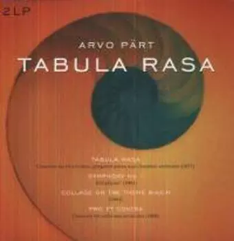 Виниловая пластинка LP Tabula Rasa - Arvo Prt