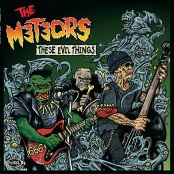 Виниловая пластинка LP These Evil Things [Blue Vinyl] - The Meteors