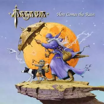 Виниловая пластинка Magnum - Here Comes The Rain (синий винил)