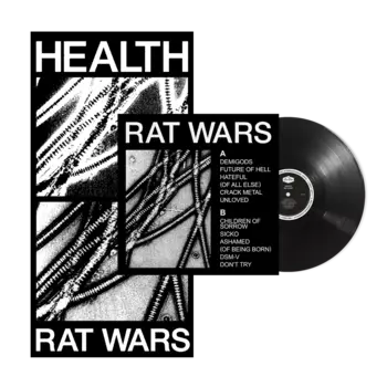 Виниловая пластинка Rat wars black lp w/ pullout poster Health
