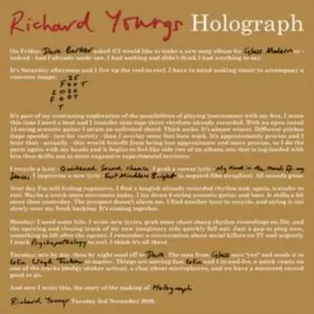 Виниловая пластинка Richard Youngs - Holograph