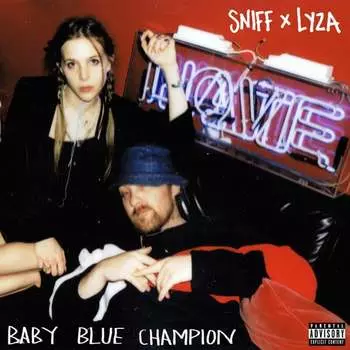 Виниловая пластинка Sniff X Lyza Jane - Baby Blue Champion