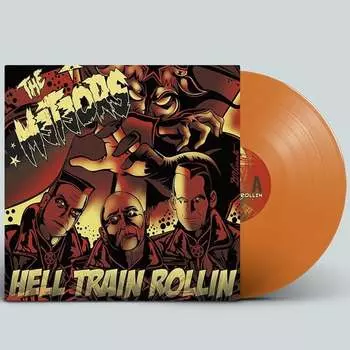 Виниловая пластинка The Meteors - The Hell Train Rollin (оранжевый винил)