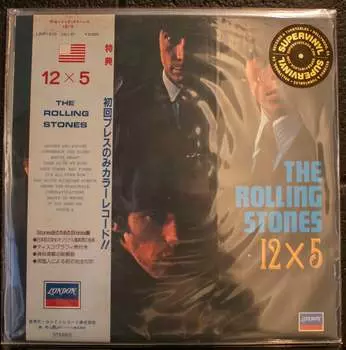 Виниловая пластинка The Rolling Stones - 12 X 5 Blue Vinyl Japan LP with OBI