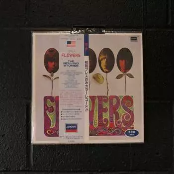 Виниловая пластинка The Rolling Stones - Flowers (Japan red vinyl white label promotional LP with OBI)