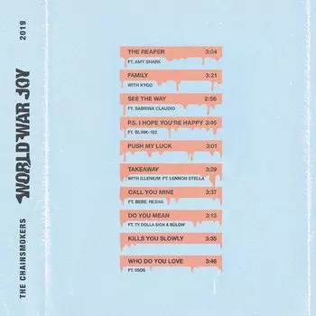 Виниловая пластинка World War Joy | The Chainsmokers