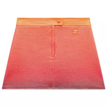 Виниловая юбка Courrges Gradient Sunset Gradient Sunset