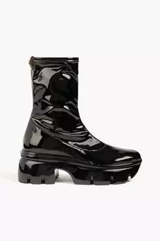 Виниловые ботильоны Apocalypse 20 GIUSEPPE ZANOTTI, черный