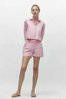 Виниловые сандалии с заклепками ZARA, прозрачный