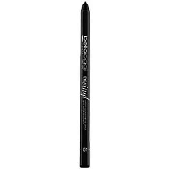 Виниловый карандаш для глаз Wow Black Eye Pencil, Bellaoggi