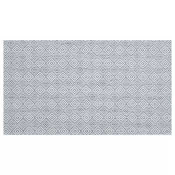 Виниловый коврик для ванной Savona ширина: 90 см, длина: 500 см Floordirekt, белый