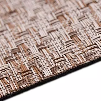 Виниловый коврик для ванной Trani 90х300 см Floordirekt, коричневый