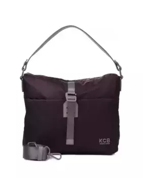 Винный цвет Крючок хобо сумка через плечо Kcb, пурпурный