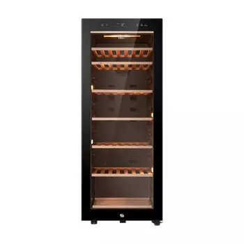 Винный шкаф Haier WS086A, 86 бутылок, черный