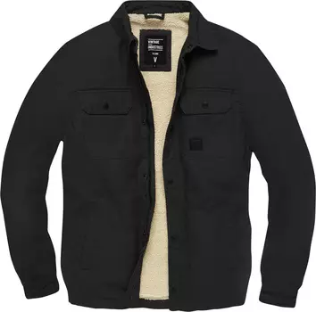 Куртка Vintage Industries Dean Sherpa, черная