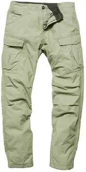 Брюки Vintage Industries Lester, зеленые