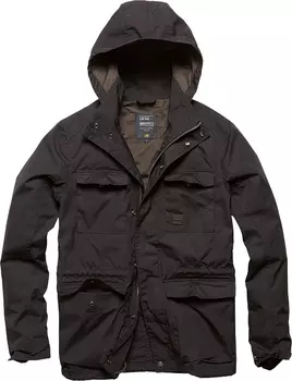 Куртка Vintage Industries Thomas, черная