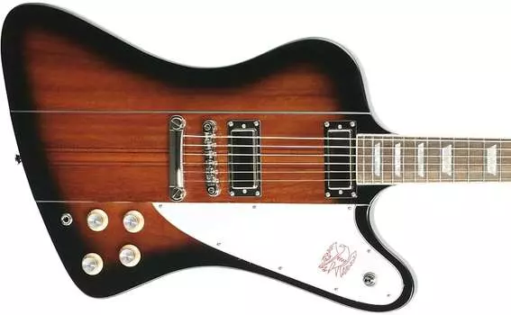 Винтажная электрогитара Epiphone Firebird Sunburst Firebird Electric Guitar Vintage Sunburst