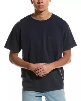 Винтажная футболка FRAME Denim, синий