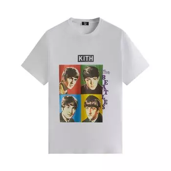 Винтажная футболка Kith For The Beatles 1962, белая