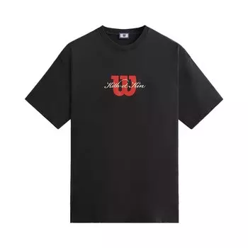 Винтажная футболка Kith For Wilson Kith Et Kin Nelson, черная