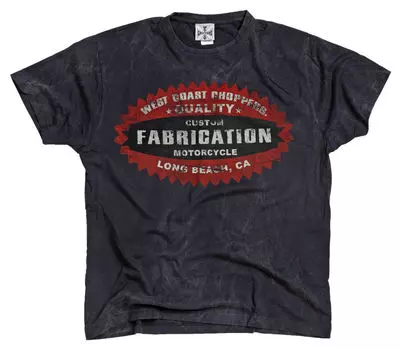 Винтажная футболка Panhead WCC, синий