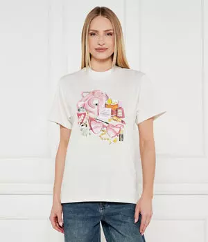 Винтажная футболка Regular fit Hugo, белый
