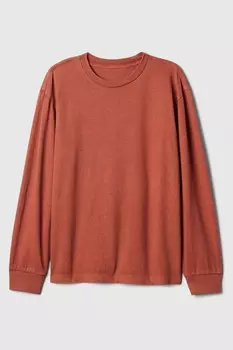 Винтажная футболка с длинным рукавом (4 13 лет) Gap, оранжевый