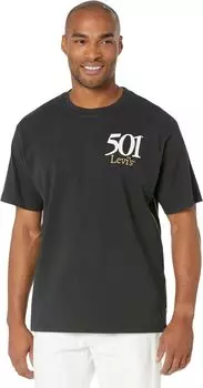 Винтажная футболка с графическим рисунком Levi's, цвет Silvertab Star Caviar