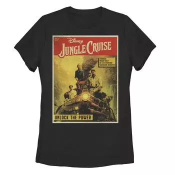 Винтажная футболка с плакатом Disney's Jungle Cruise для детей Licensed Character