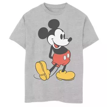 Винтажная футболка с рисунком Микки Мауса Disney для мальчиков 8–20 лет Licensed Character
