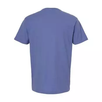 Винтажная футболка унисекс, окрашенная в готовой одежде M&O