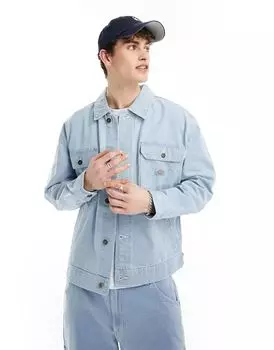 Винтажная голубая джинсовая куртка Dickies Madison