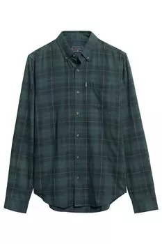 Винтажная клетчатая юбка Superdry, зеленый